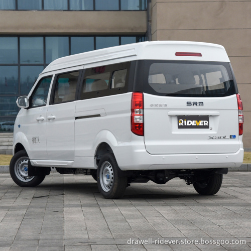 Электрический новый автомобиль SRM Jinbei HiAce EV 2021 Стандартный модель мини -грузовой фургон